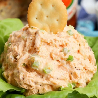 Delicious Copycat Chicken Salad Chick Buffalo Barclay recipe presentation