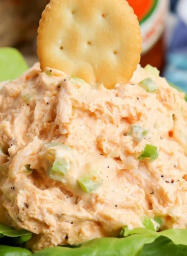 Delicious Copycat Chicken Salad Chick Buffalo Barclay recipe presentation