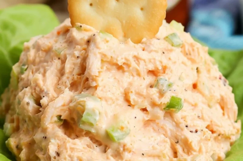 Delicious Copycat Chicken Salad Chick Buffalo Barclay recipe presentation