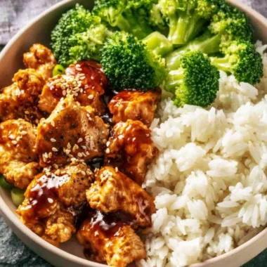 Crockpot Teriyaki Chicken: Sweet and sticky meal cooked in a slow cooker.