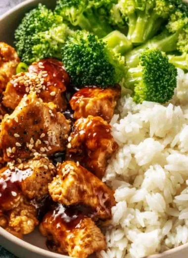 Crockpot Teriyaki Chicken: Sweet and sticky meal cooked in a slow cooker.
