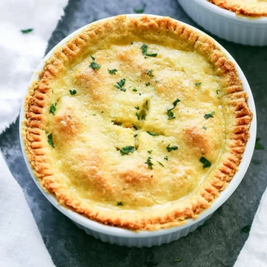 Gluten and dairy free Chicken Pot Pie made with fresh vegetables and tender chicken.