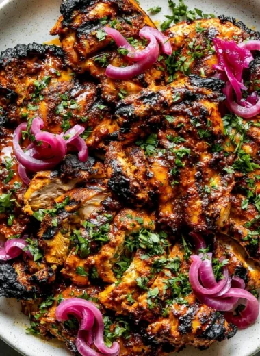 Flavorful shawarma marinade with spices for tender and delicious meat