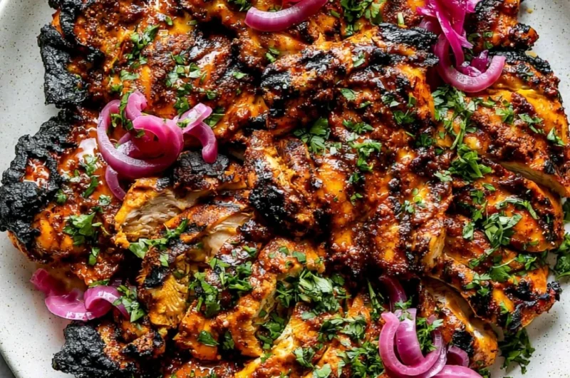 Flavorful shawarma marinade with spices for tender and delicious meat