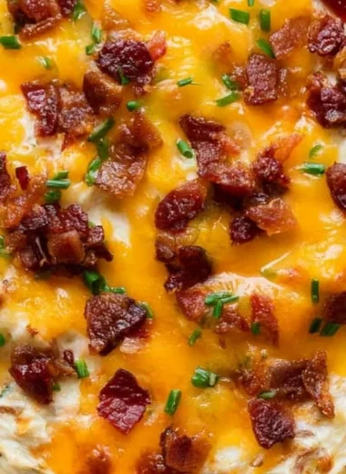 Cream Cheese Warm Crack Dip served with crunchy chips
