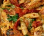 Savory pasta recipe | Side dishes pasta, Eating well dinner recipes, Sun-dried tomato chicken pasta