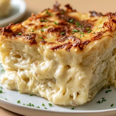 Delicious Steakhouse Potatoes Romanov served as a gourmet side dish